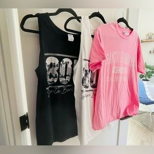 Santa Barbara California CA Vintage Sports T-Shirt and Tanks combo Mens M (NWOT)